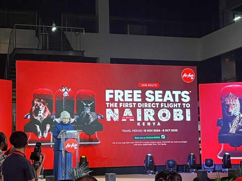 Bakal Terbang Ke Afrika, AirAsia X Buka Laluan Baru Kuala Lumpur Ke Nairobi