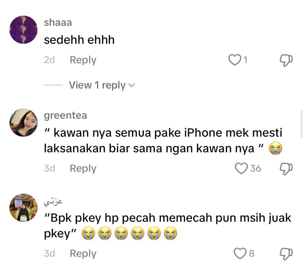 Buat Ramai Sebak, Bapa Dari Sarawak Sanggup Tunaikan Hajat Anak Ingin iPhone