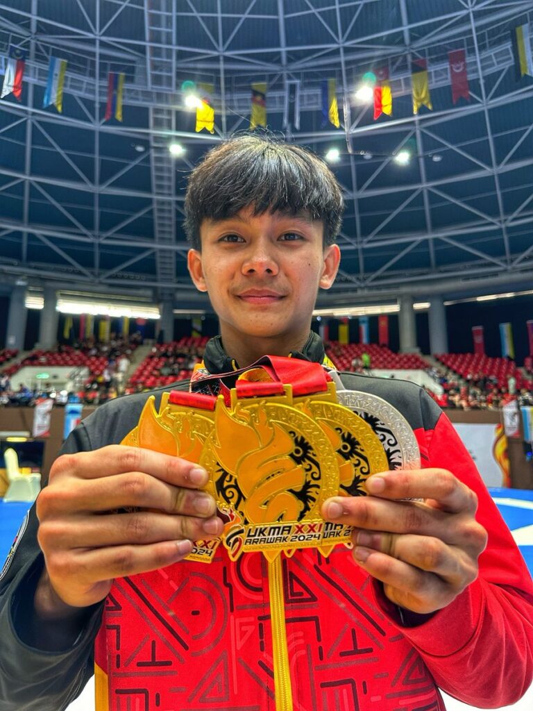 Sapu Bersih 4 Pingat Untuk Sarawak Buat Sukma 2024, Randy Owen Calon Olahragawan