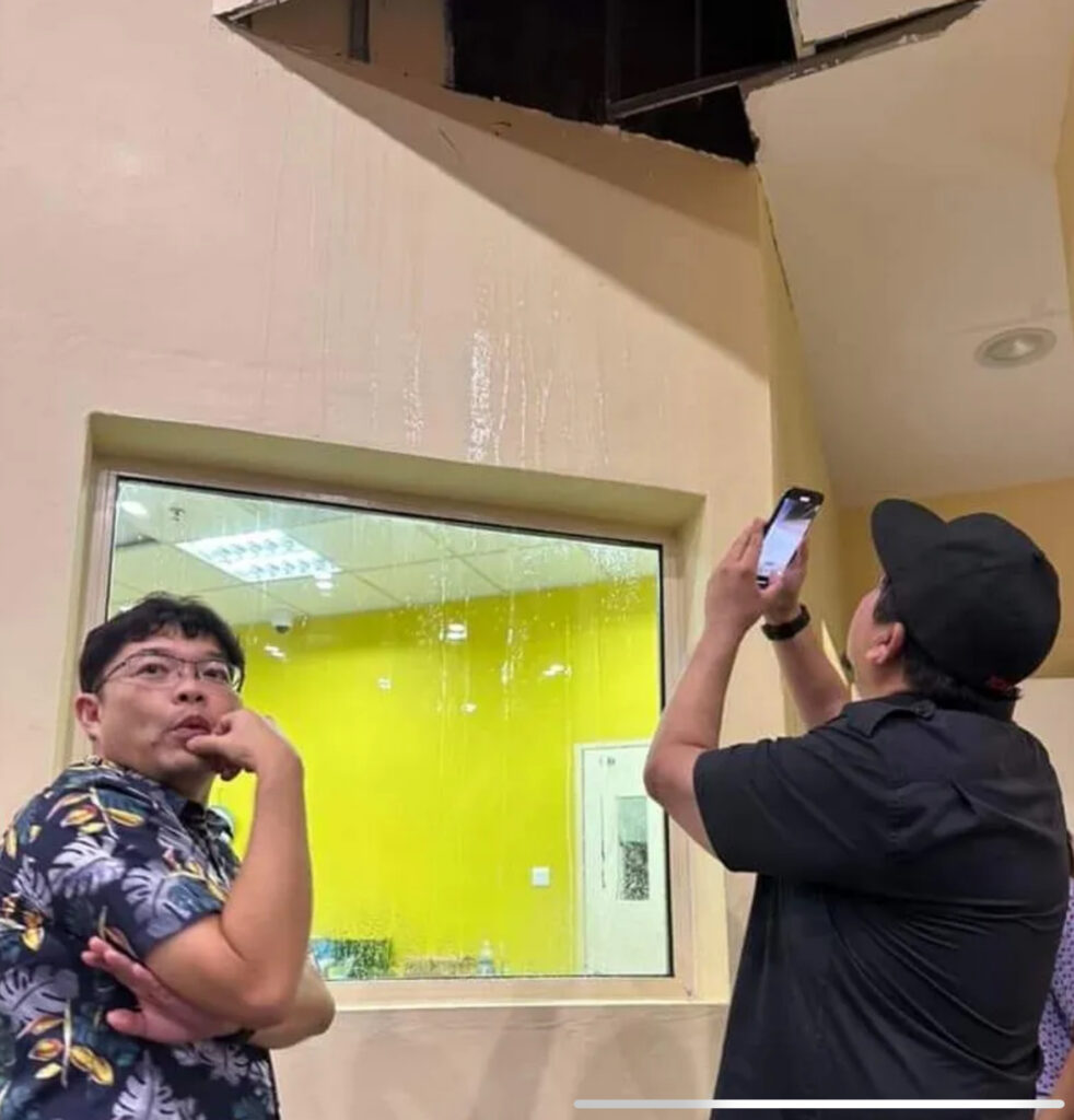 Tular Keadaan Hospital Di Miri Akibat Kebocoran Siling Cetus Bimbang Netizen