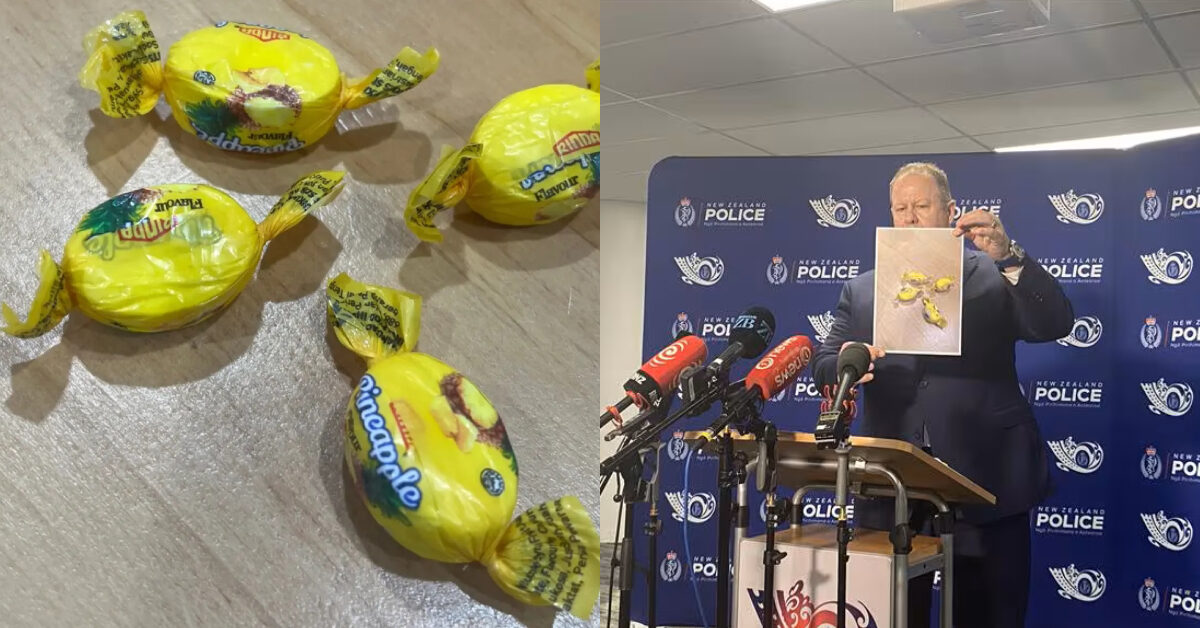 Pil Maut Disamar Sebagai Gula-Gula Jenama Dari Malaysia, Berjaya Dirampas Polis New Zealand