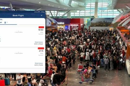 Harga Tiket Penerbangan Domestik Sahaja Cecah RM2K, Luah Kesal Netizen