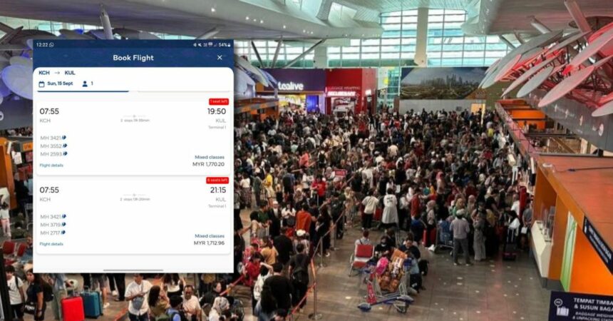 Harga Tiket Penerbangan Domestik Sahaja Cecah RM2K, Luah Kesal Netizen