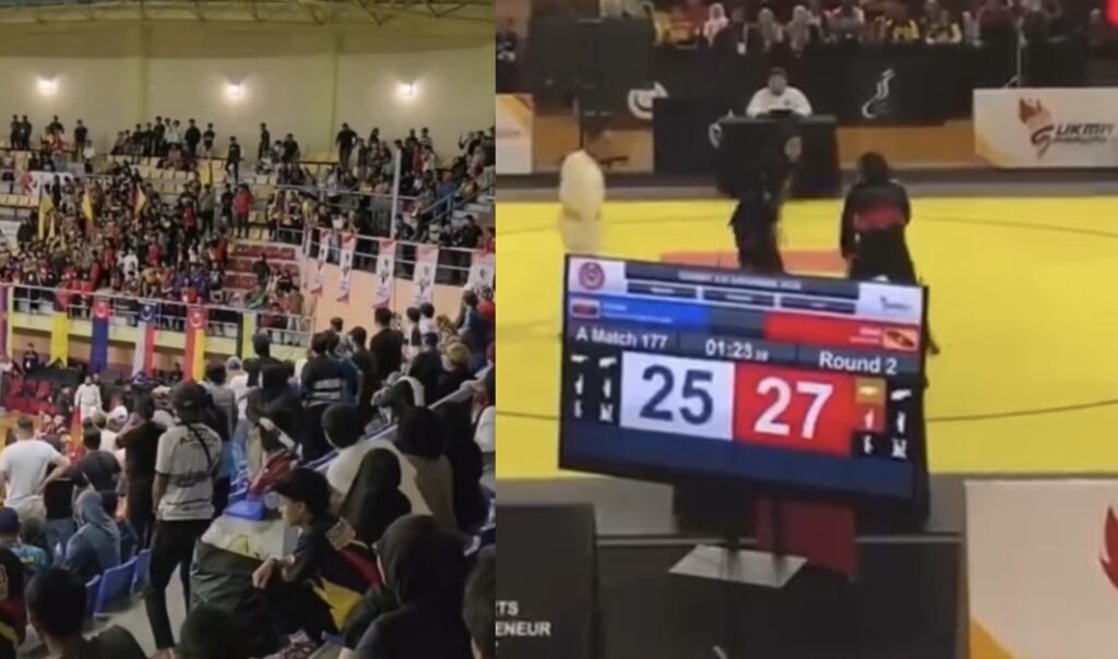 Gara-Gara Baling Botol, Acara SUKMA Pencak Silat Terpaksa Berlangsung Tanpa Penonton
