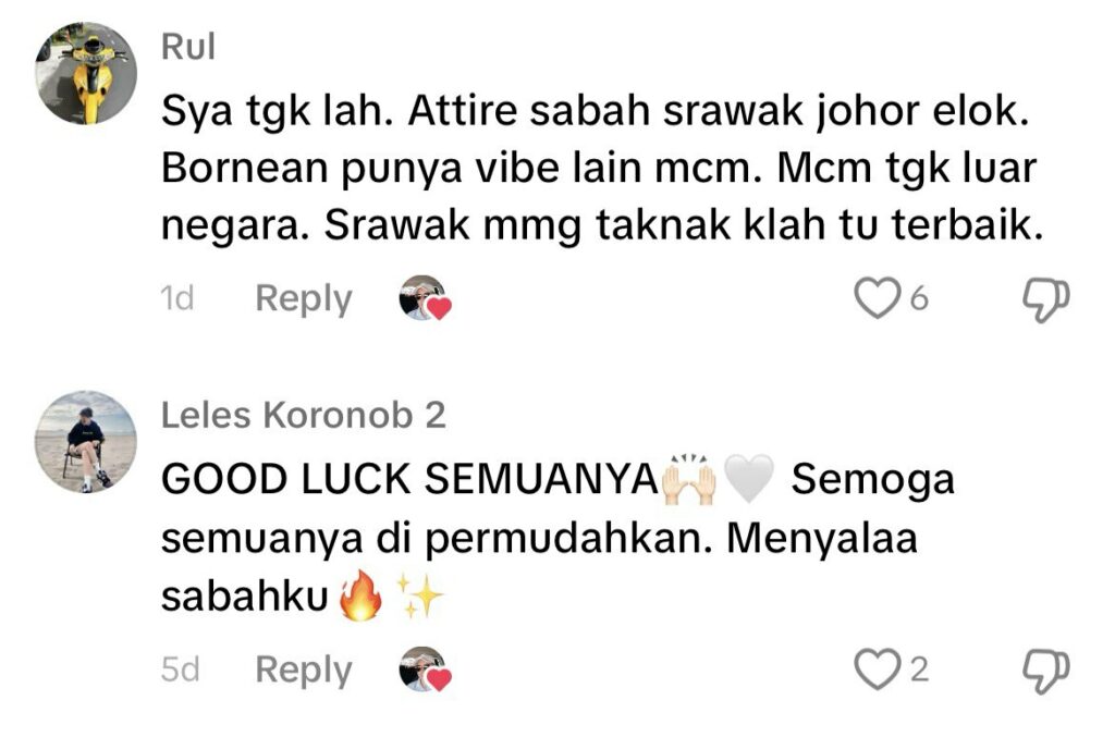 Dapat Pujian Daripada Netizen, Ramai Suka Design Baju Atlet Sukma Sabah