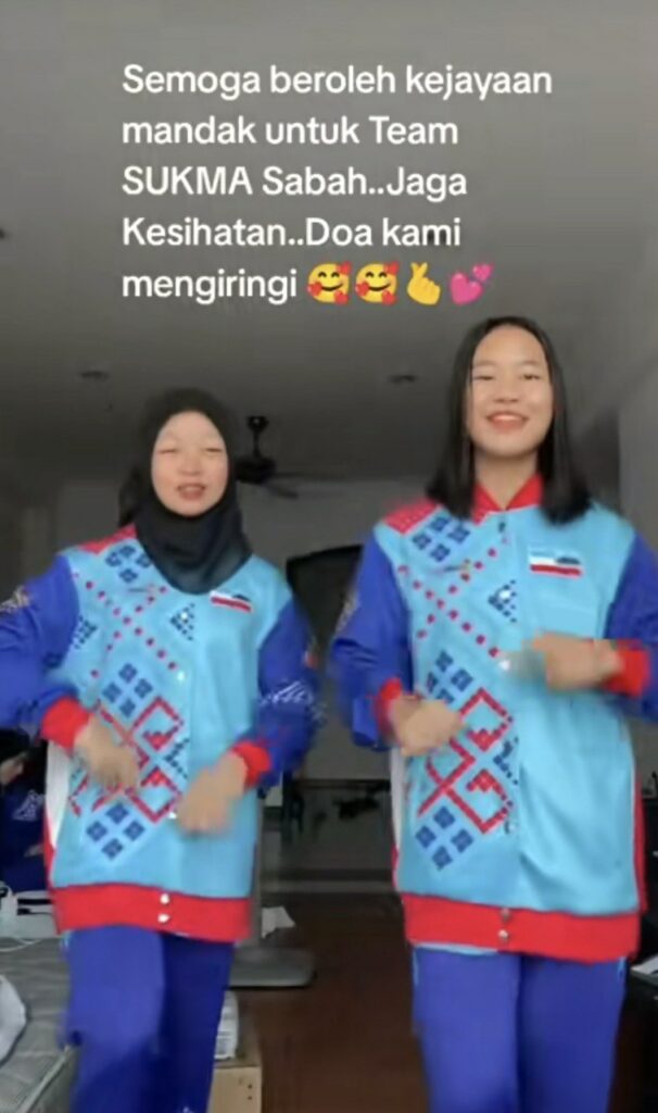 Dapat Pujian Daripada Netizen, Ramai Suka Design Baju Atlet Sukma Sabah