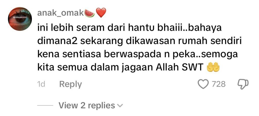 Video Lelaki Sembunyi Di Sebalik Semak Samun Intai Wanita Jemur Kain Di Keningau Bikin Netizen Seram 
