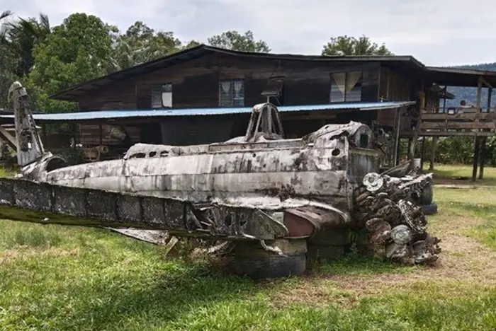 Tinggalan Jet Pejuang Jepun Perang Dunia Kedua Ditemui Di Sempadan Sabah Sarawak
