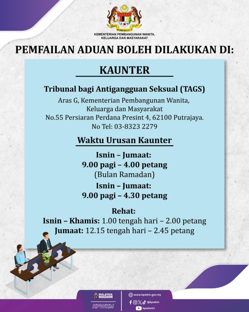 Ini Cara Efektif Buat Aduan Jika Anda Terkena Gangguan Seksual Di Malaysia