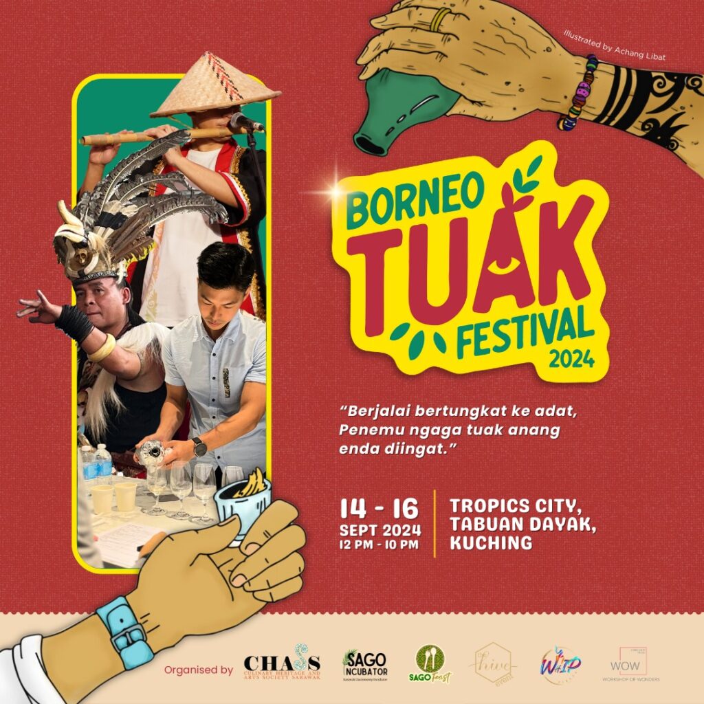Mengapa Tuak Dianggap Sebagai Minuman Tradisional Yang 'Keras' di Sarawak?