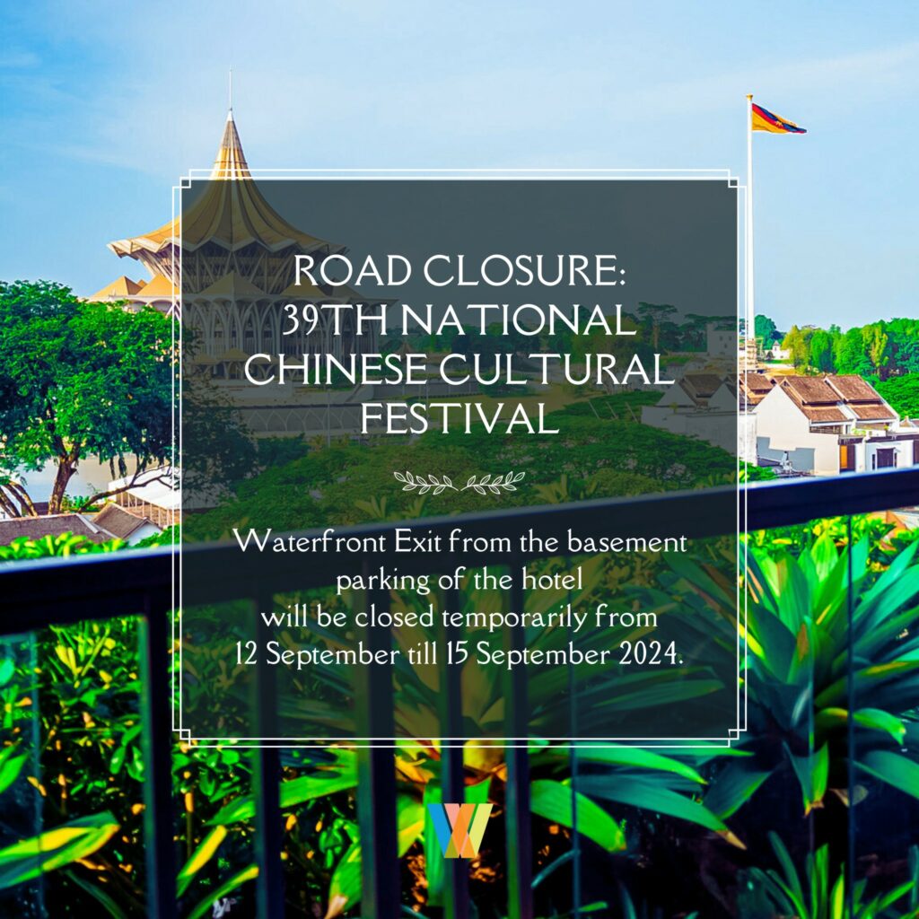 Penutupan Jalan Sempena Festival Kebudayaan Cina Di Waterfront Kuching