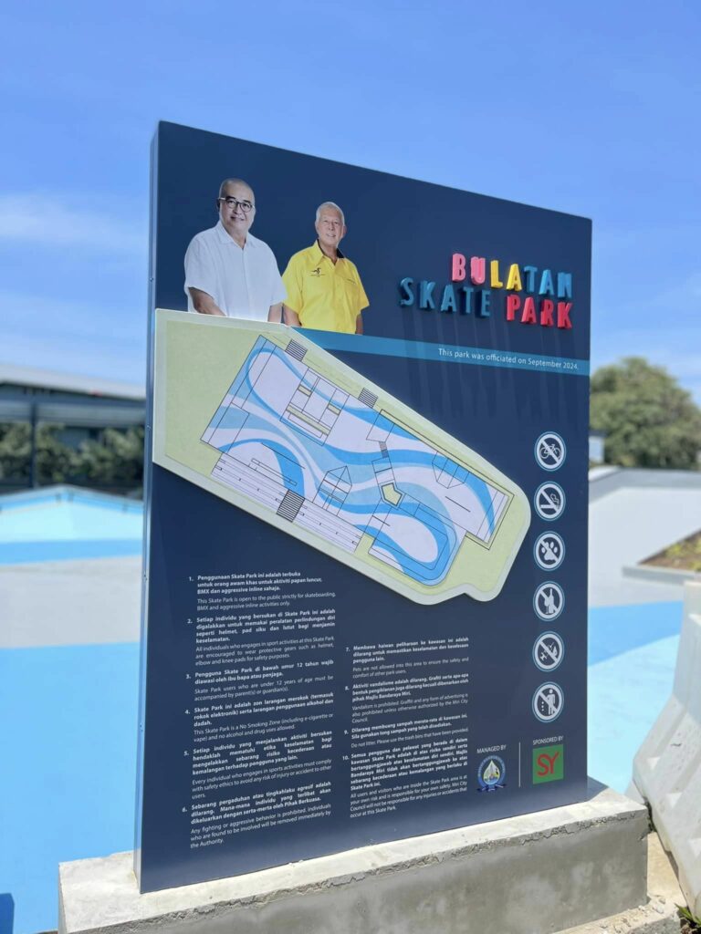 Bulatan Skate Park, Lokasi Riadah Papan Luncur Baru Di Miri