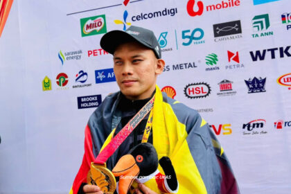 Andy Lau Sie Hui Pecah Rekod Para SUKMA 2024, Peroleh Emas Kelima Untuk Sarawak