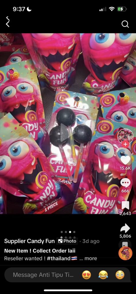 Bukan Sekadar Lolipop, Penjualan Dadah Secara Terbuka Di TikTok Mengejutkan Netizen