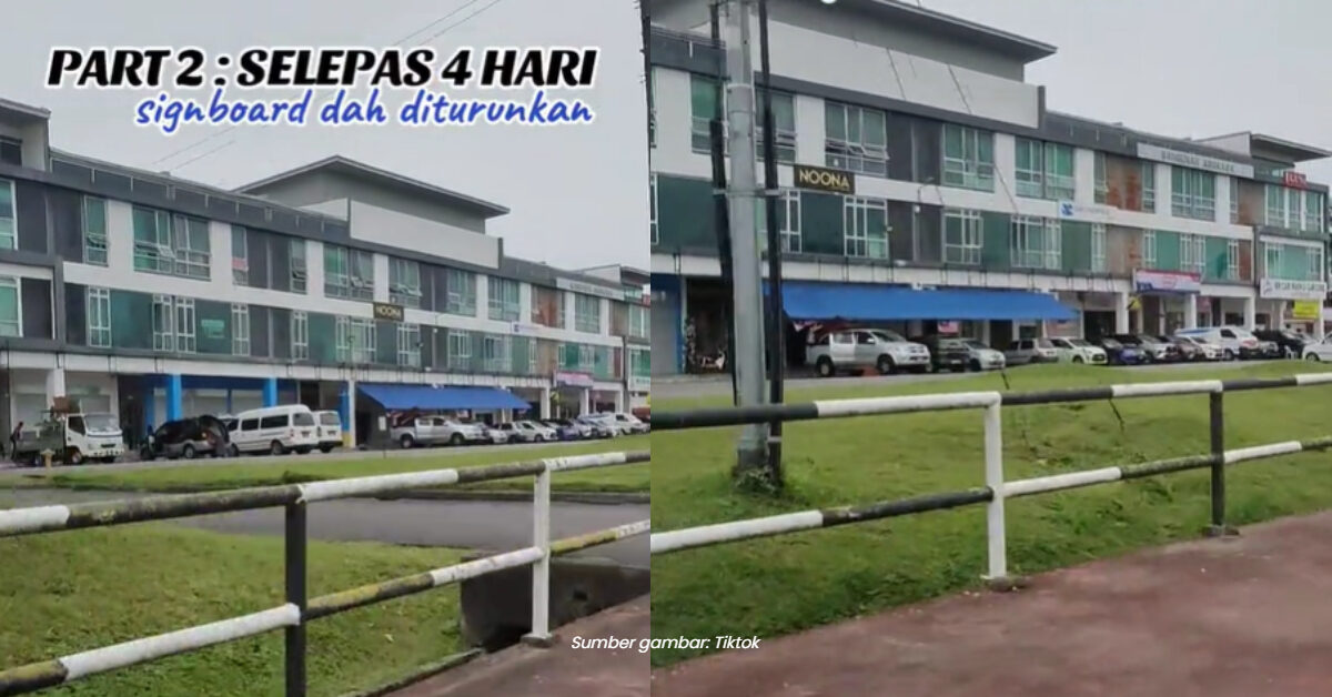 Terpalit Dengan Kontroversi, Papan Tanda Kafe Ikhwan Di Kuching Diturunkan