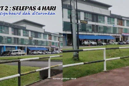Terpalit Dengan Kontroversi, Papan Tanda Kafe Ikhwan Di Kuching Diturunkan