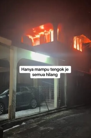 Kediaman Hangus Dijilat Api Selepas Powerbank Meletup, Individu Rugi RM20K