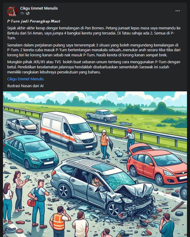 'Perangkap Maut' Di Pan Borneo, Ingkar P Turn Boleh Jadi Sebegini Bahaya