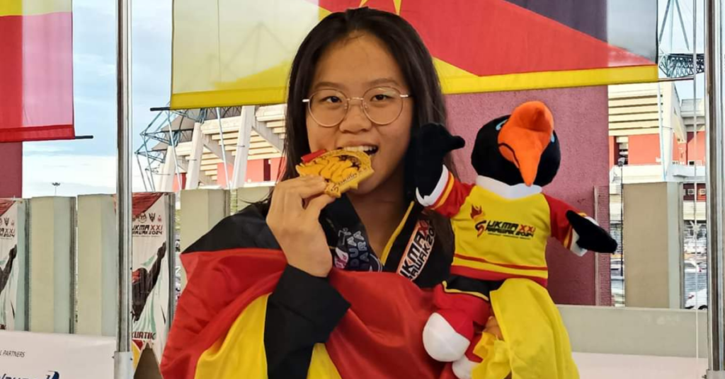 Perenang Sensasi Sukma Sarawak, Kelly Yao Teo Raih Insentif Tertinggi RM 96K