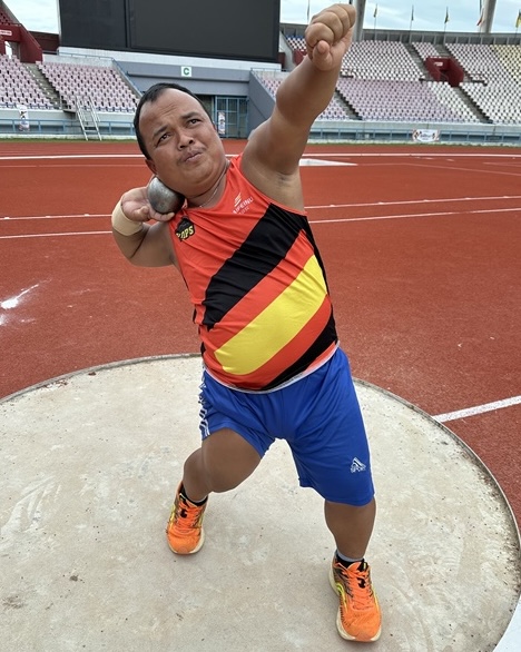 Richard Bada Berjaya Rangkul Emas Pertama Sarawak Dalam Acara Lempar Cakera