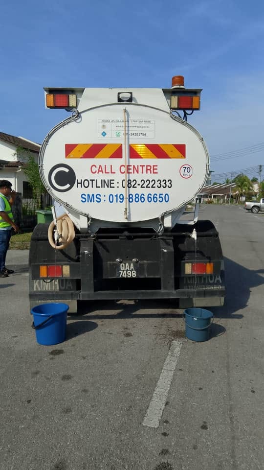 Terputus Bekalan Air Selama Hampir 2 Hari, Penduduk Samarahan Mulai Resah