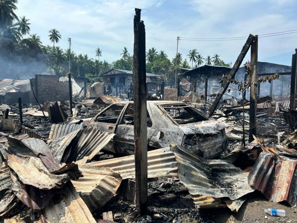 Kampung Terbakar, Keluarga Pengantin Tabah Teruskan Majlis Perkahwinan Di Tawau