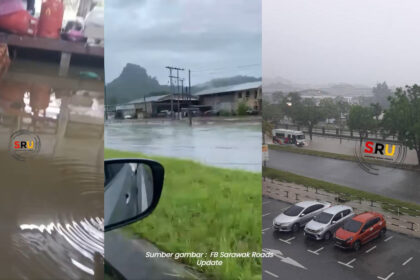 TERKINI: Keadaan Banjir Teruk Beberapa Tempat Di Kuching Dan Serian