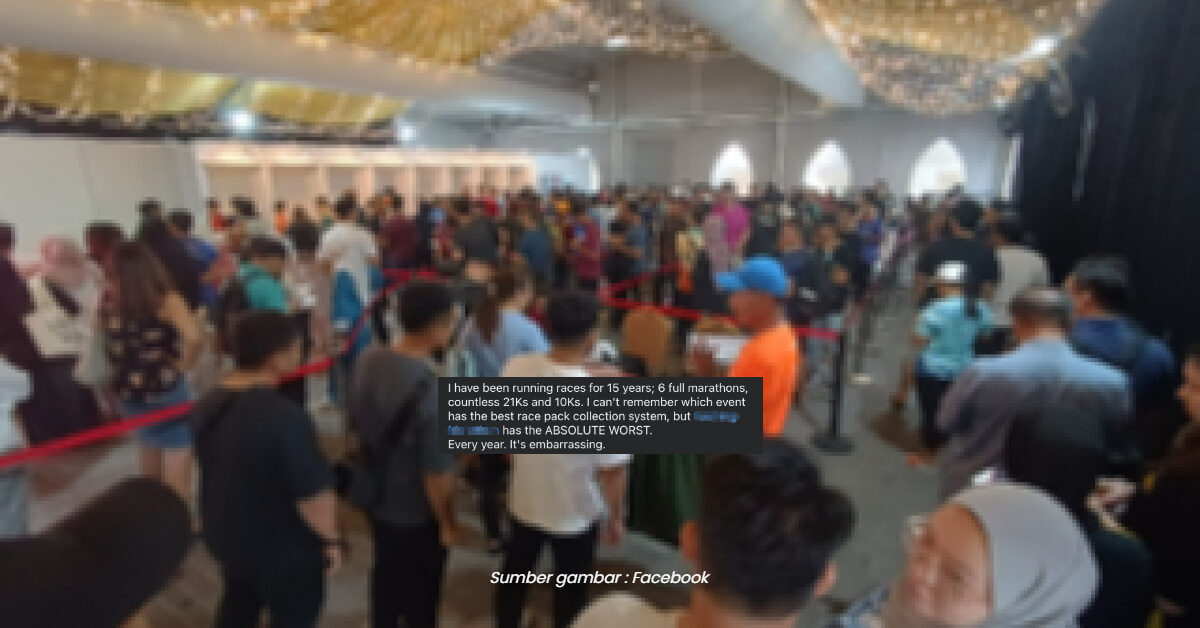 Terpaksa Tunggu Berjam, Peserta Luah Proses Pengambilan Kit Maraton Di Kuching Kurang Efisien
