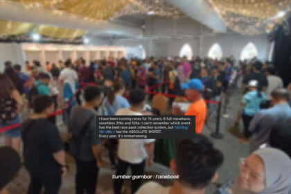 Terpaksa Tunggu Berjam, Peserta Luah Proses Pengambilan Kit Maraton Di Kuching Kurang Efisien