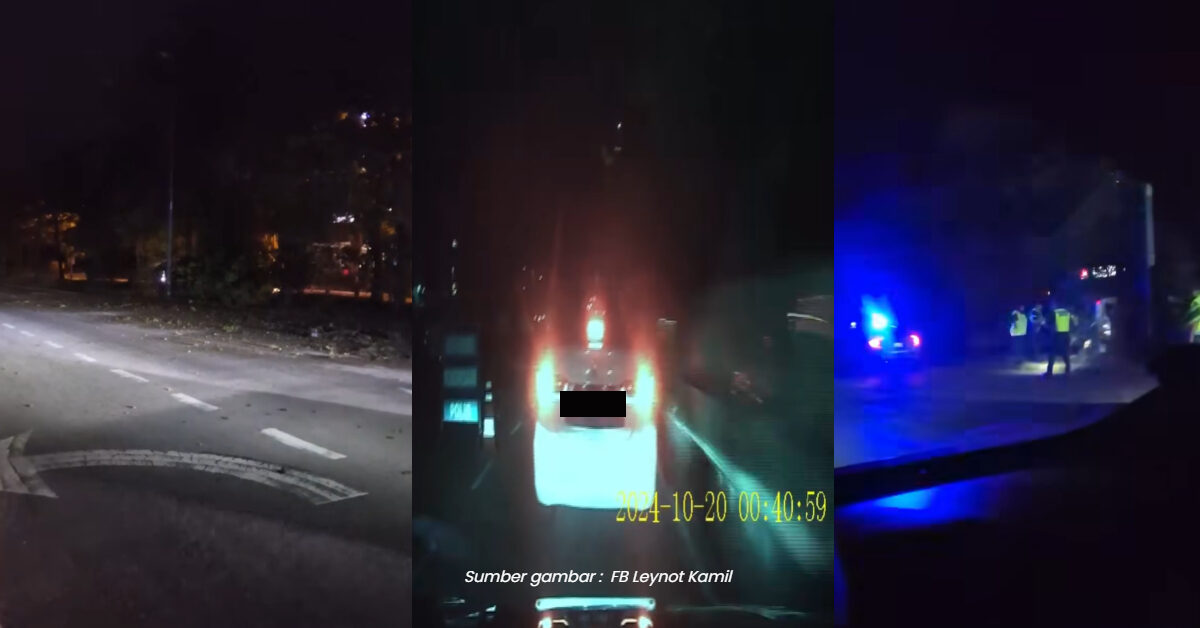 Tular Video 4WD Lari Dari Sekatan Polis Di Miri, Hampir Rempuh Pegawai Bertugas