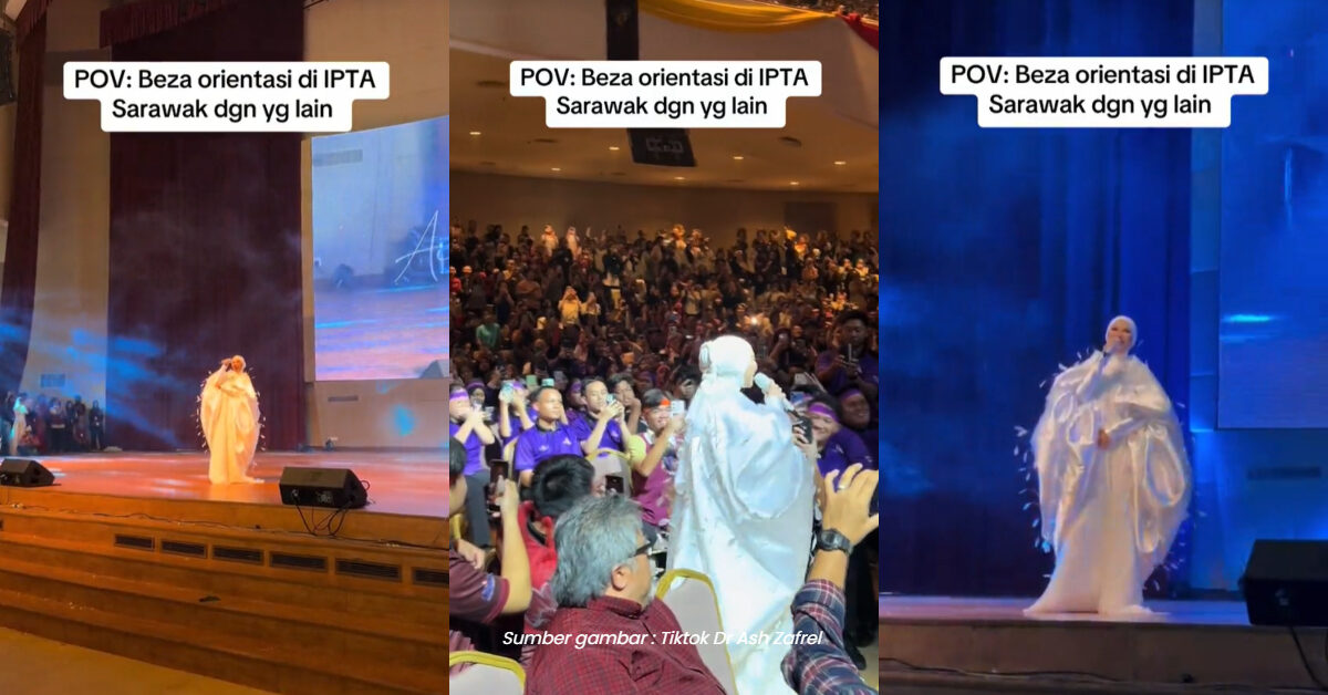UNIMAS Sambut Pelajar Baharu Dengan Persembahan Aina Abdul Buat Netizen Teruja