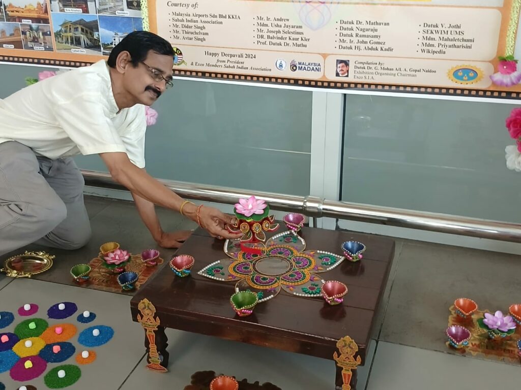 Warisan India Sabah Dipamerkan Di KKIA Sempena Deepavali