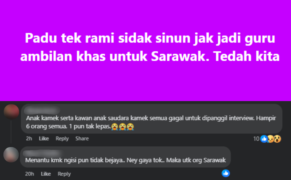 Tular Isu Pengambilan Guru Dibuka Kepada Calon Luar Sarawak, Ini Penjelasan Dato Sagah