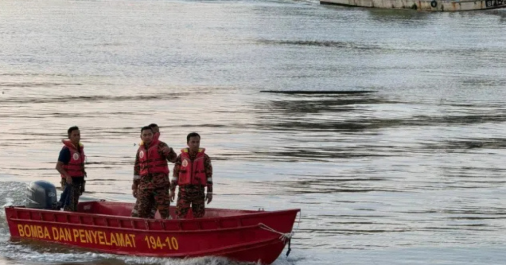 Operasi SAR Mencari 5 Mangsa Bot Karam Di Sungai Sarawak Gigih Diteruskan