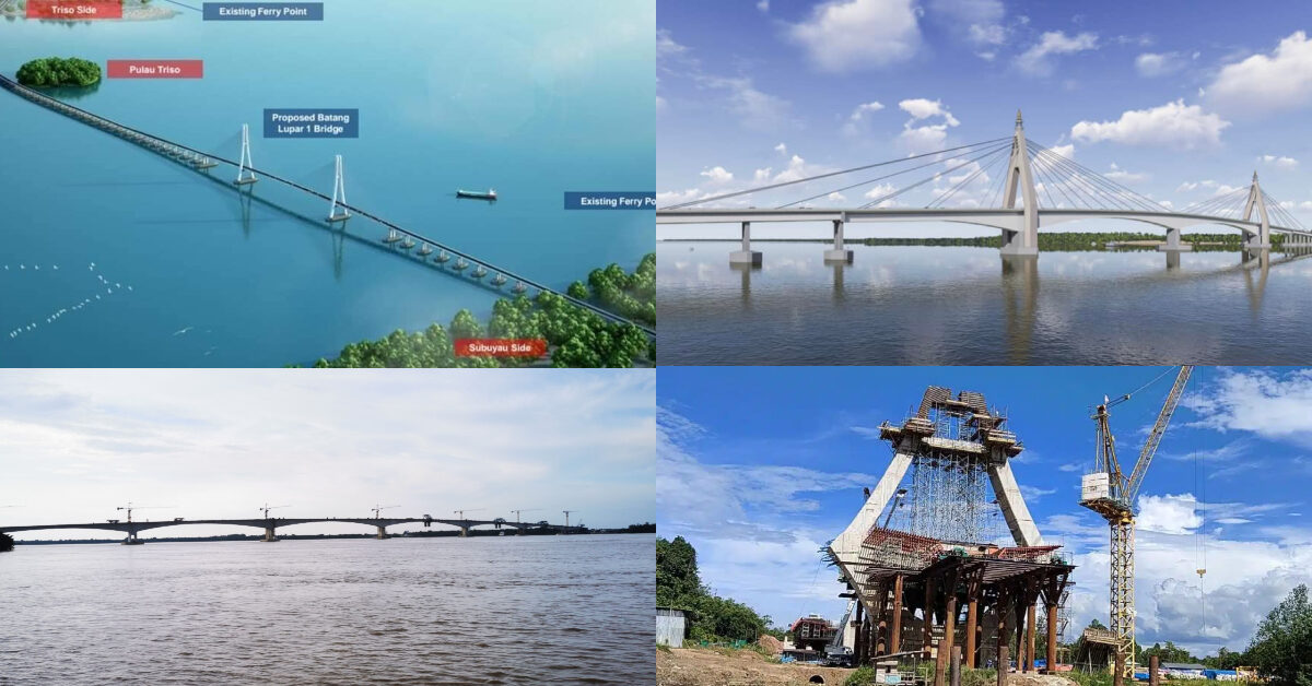 Ini 5 Senarai Jambatan Baharu Di Sarawak Dan Tarikh Siap