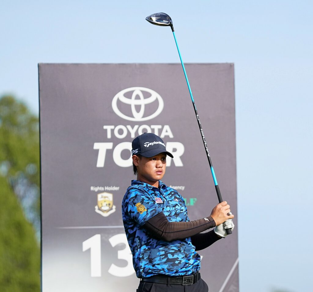 Pemain Golf Sarawak, Anson Yeo Cemerlang Sebagai Pemain Amatur Terbaik Dalam Yaris Cup