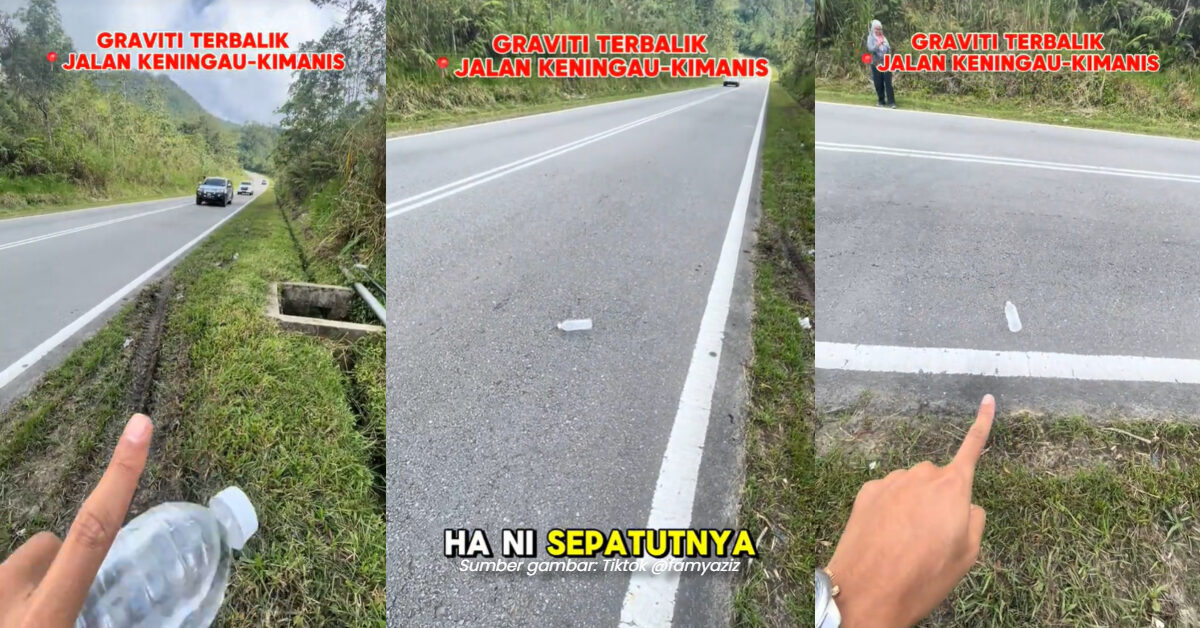 Pemuda Kongsi Fenomena Graviti Terbalik Di Keningau Bikin Kagum