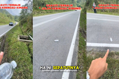 Pemuda Kongsi Fenomena Graviti Terbalik Di Keningau Bikin Kagum