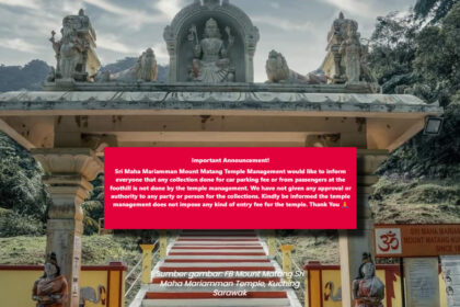 Pihak Pengurusan Kuil Sri Maha Mariamman Matang Perjelas Mengenai Kutipan Parkir