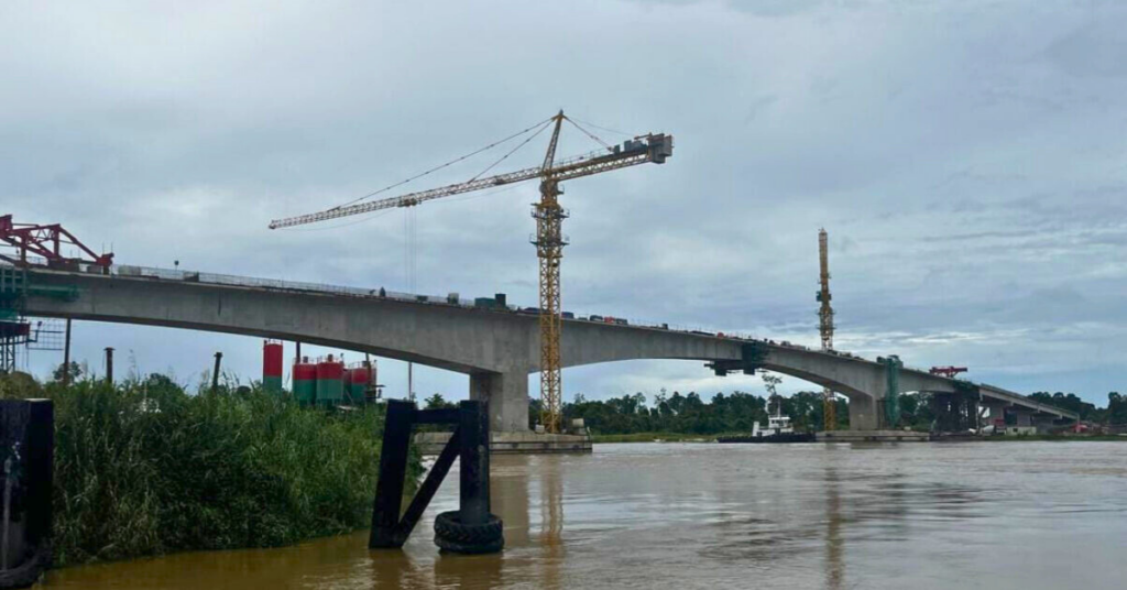 Siap Dibina, Jambatan Marudi Kini Sudah Dibuka Untuk Umum