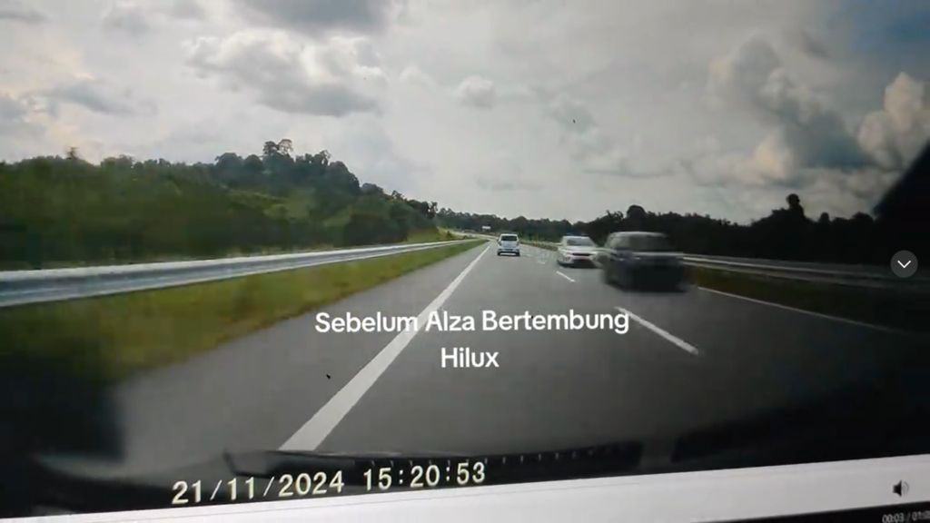 Rakaman Dashcam Dedah Alza Lari Dari Pihak Polis Sebelum Bertembung Dengan Arus Di Pan Borneo