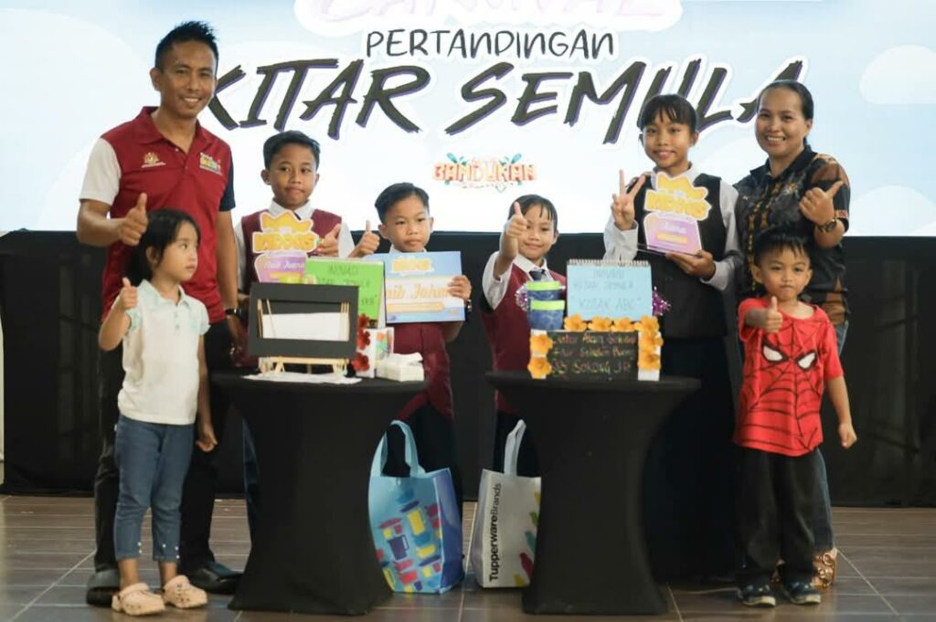 Murid SK Bakuku Sabah Ungguli Pertandingan Kitar Semula The KIDDOS Carnival