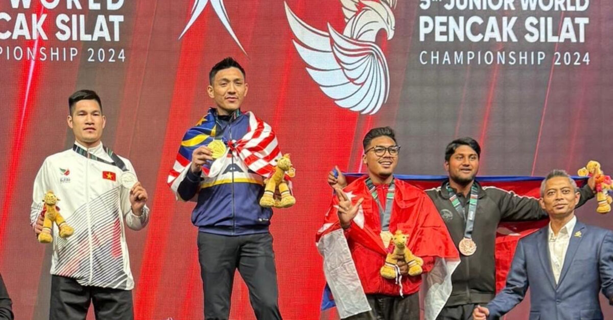 Atlet Keempat, Abdul Latif Maxzakir Rangkul Juara Dunia Silat Di Abu Dhabi