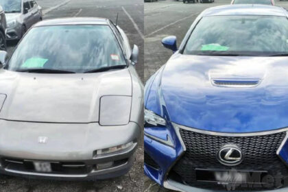 Cubaan Seludup 2 Kereta Mewah Bernilai RM354K Di Pending Disita Kastam