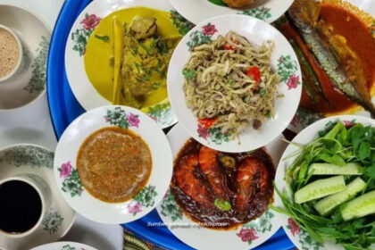 Hidang Saprah, Tradisi Unik Makan Bersila Melayu Sarawak