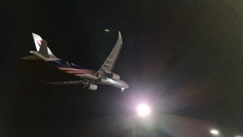 Pesawat A330neo Malaysia Airlines Mendarat Buat Kali Pertama Di Kuching