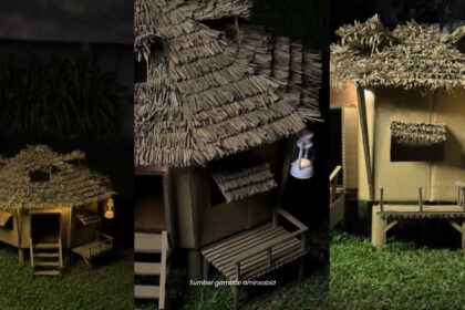 Netizen Teruja Lihat Pempengaruh Kembar Ini Buat Rumah Baruk Mini Untuk Kucingnya
