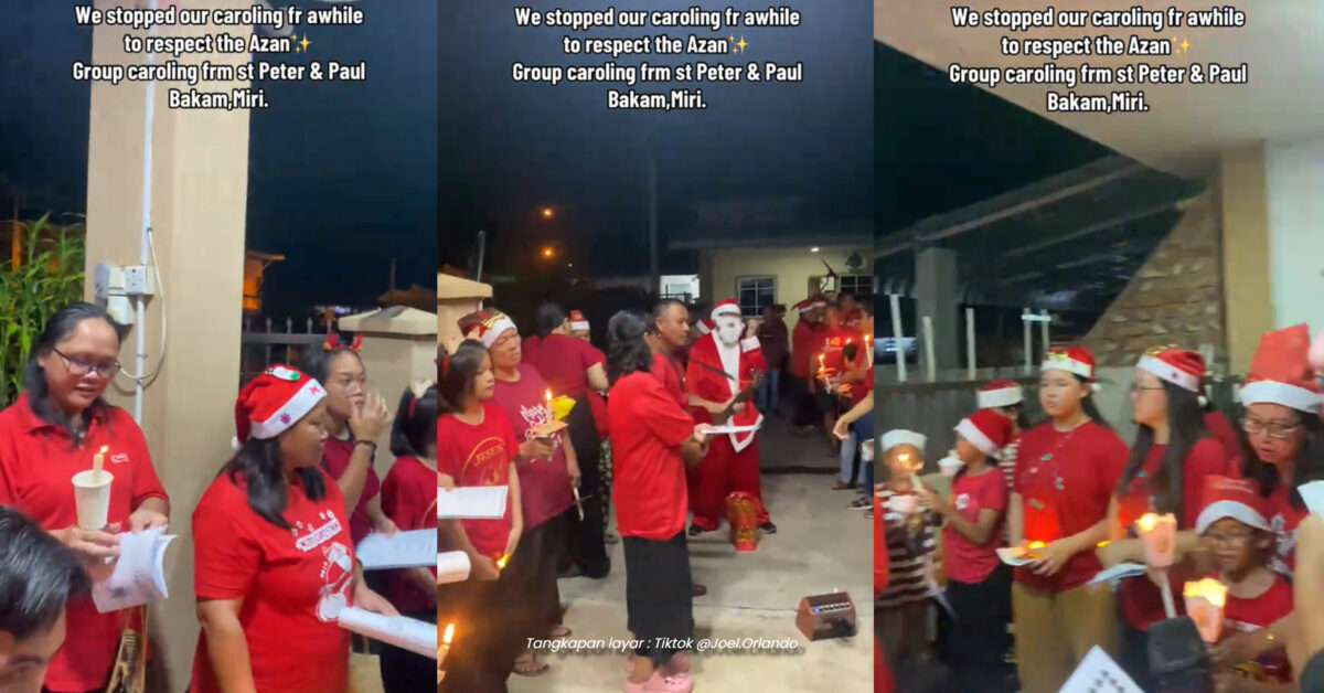 Nyanyian Karol Dihentikan Sekejap Untuk Hormati Azan Di Sarawak Buat Netizen Terharu