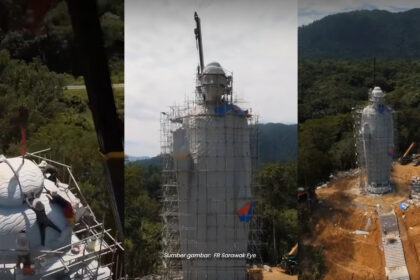 Patung Buddha Gergasi Di Sarawak Ini Bakal Jadi Patung Tertinggi Di Malaysia