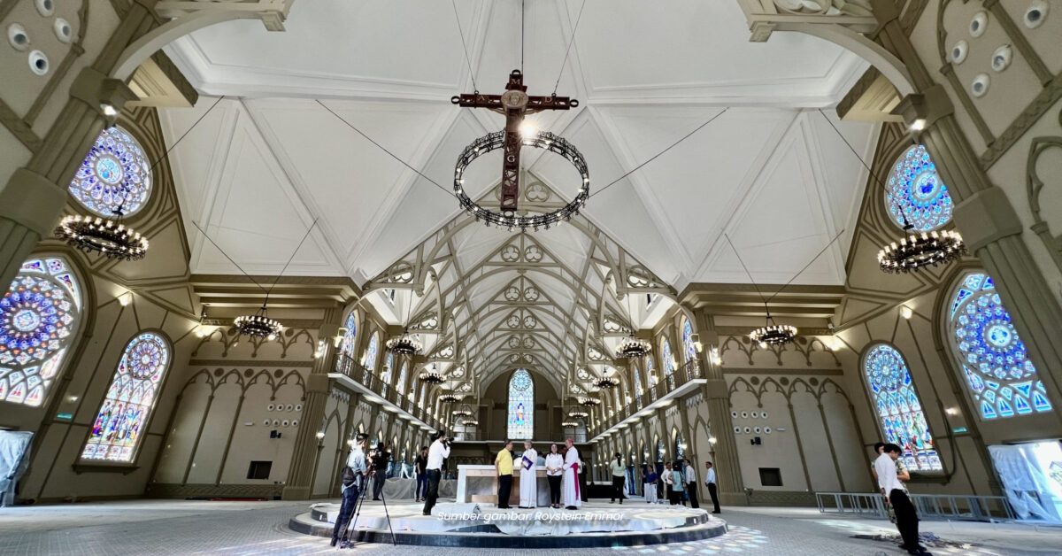 Rektor St Peter's Church Padungan Umum Larangan Masuk, Ini Sebabnya